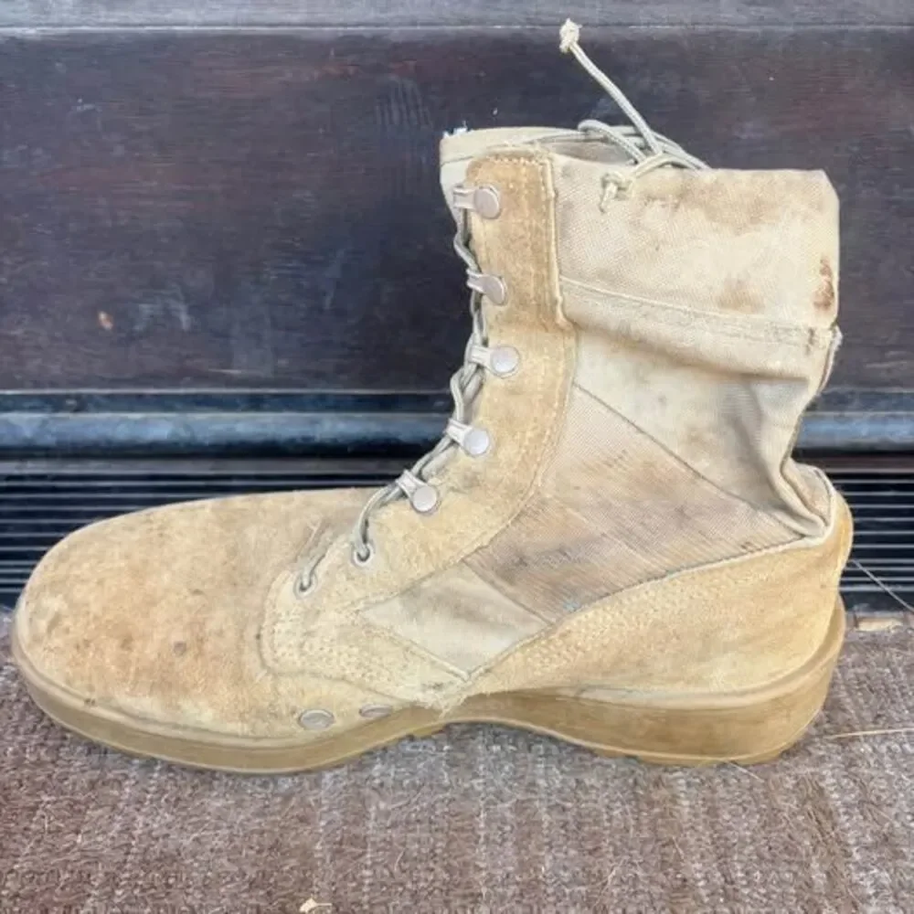 Altama Tan Suede Military Combat Boots size 10.5R